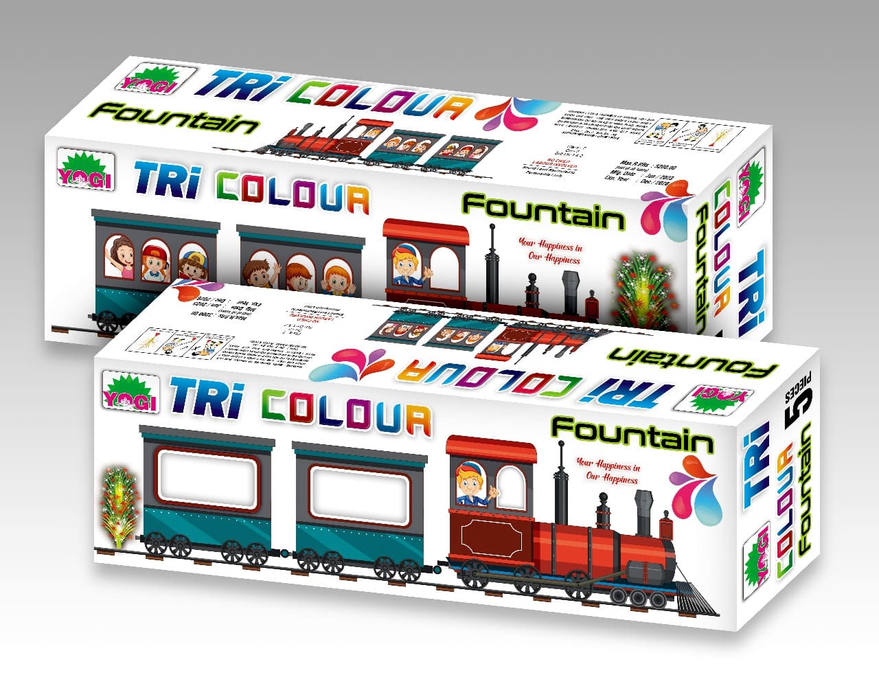 Tri colur(5pcs)