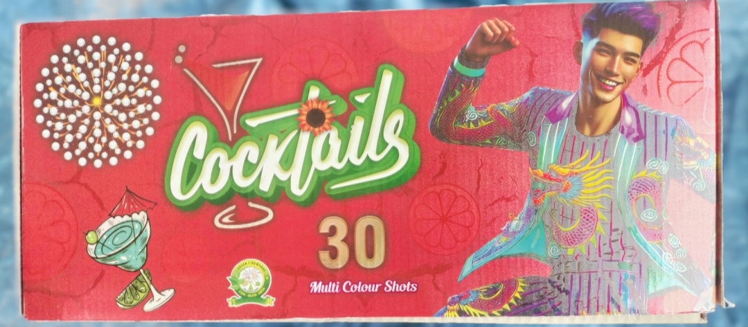 30 Shot Multi Colour