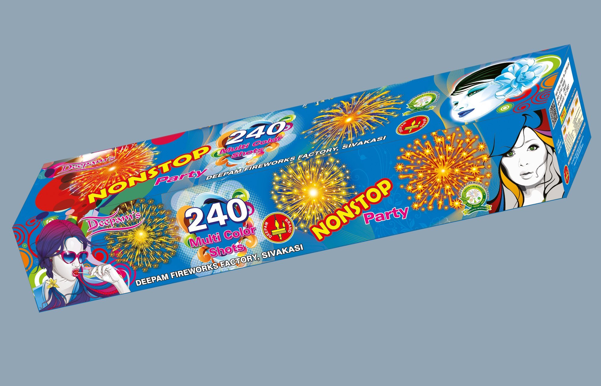 240 Shot Multi Colour