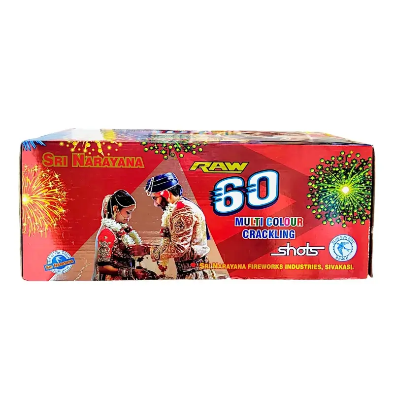60 Shot Multi Colour